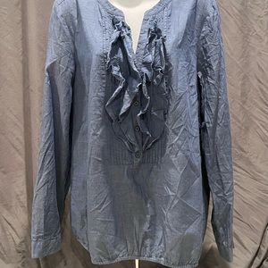 The Loft denim blouse